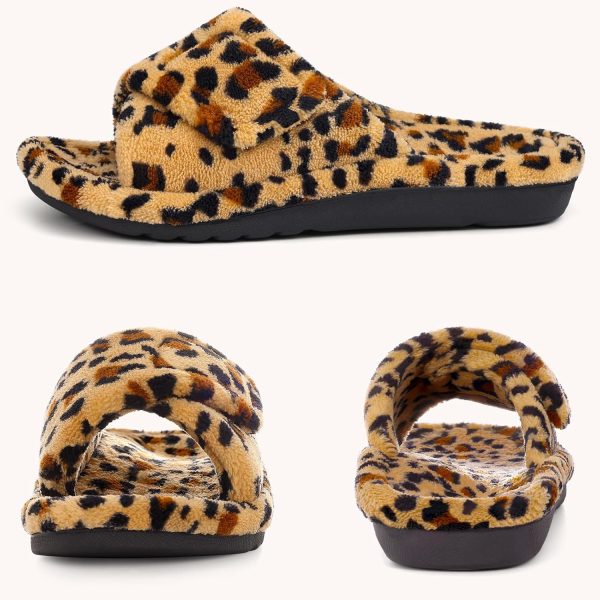 Litfun Women's Orthopedic Slippers with Arch Support Adjustable Open Toe - Image 5