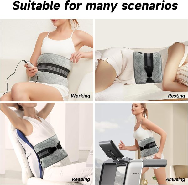 Red Light Therapy Heating Wrap Belt for Body, Lower Back, Legs, and Arms, - Image 7