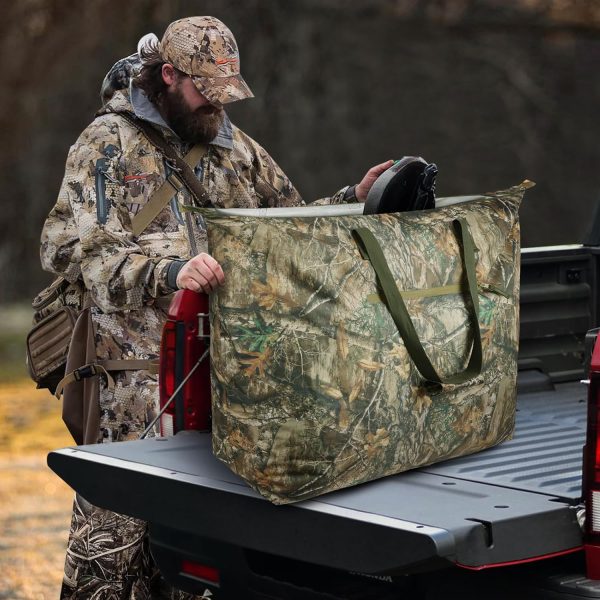 Scent Control Bag, 42 x 26 Inch Extra Large Camouflage Scent Proof Bag - Image 4