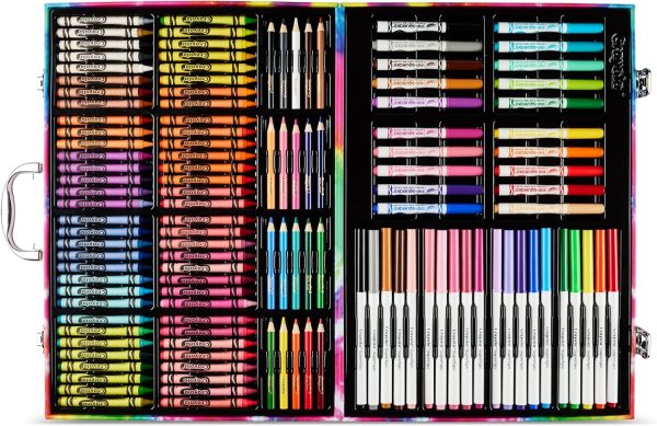 Crayola Inspiration Art Case Coloring Set - Tie-Dye (140ct), Art Set For - Image 5