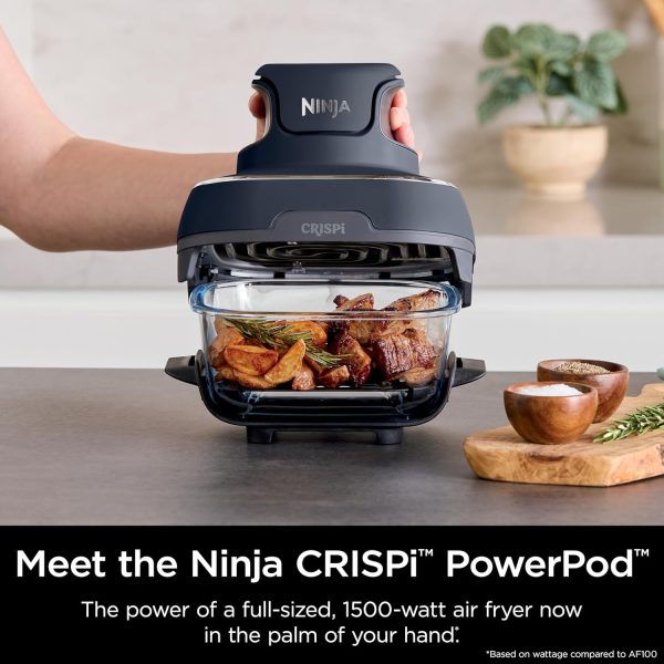 Ninja Crispi Air Fryer, Microwave, Freezer & Dishwasher Safe, Non Toxic - Image 3