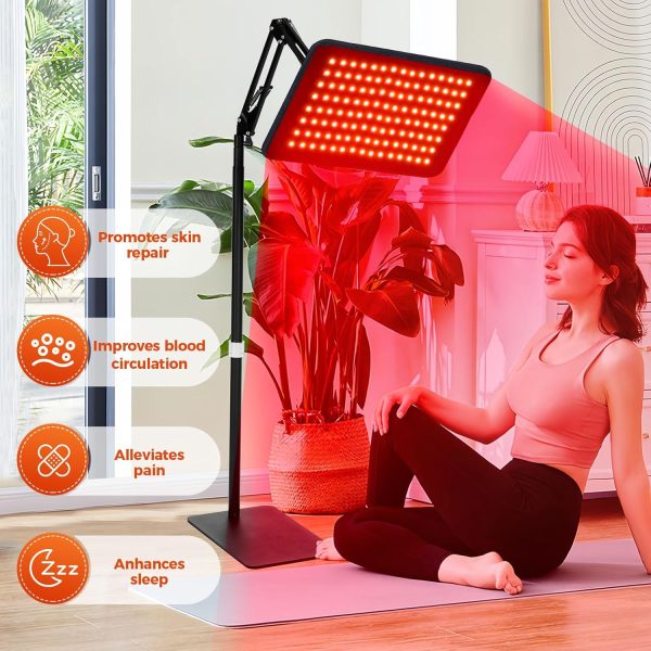 Red Light Therapy for Face and Body, Red Infrared Light Therapy Lamp Belt - Image 3