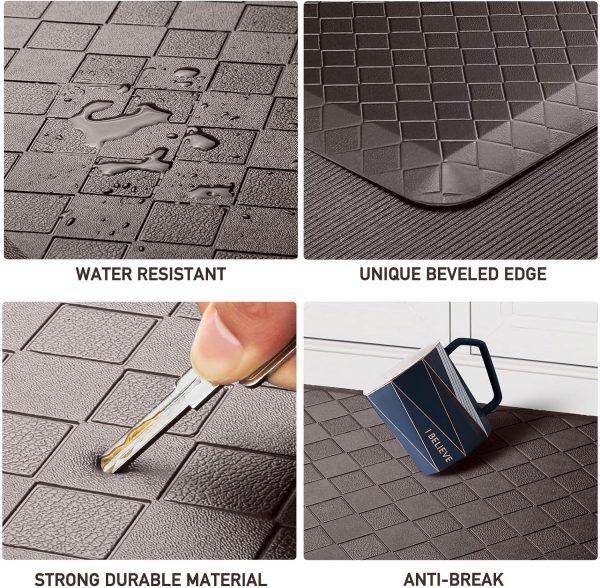 HappyTrends Kitchen Floor Mat - 4/5 Inch Thick Anti-Fatigue Kitchen - Image 3