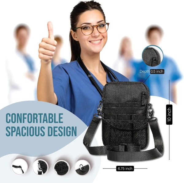 First Lifesaver 4-in-1 Nurse Fanny Pack with Medical Gear Pockets, Tape - Image 2