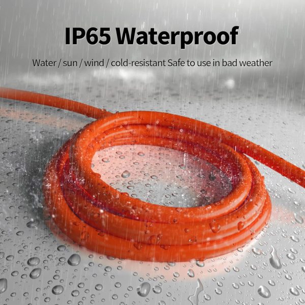 300 ft 12/3 Outdoor Extension Cord Waterproof Heavy Duty with Lighted End - Image 4