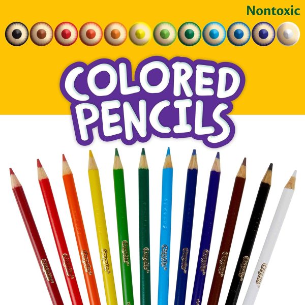 Crayola Bulk Colored Pencils for Kids (24pk), Back to School Supplies For - Image 4