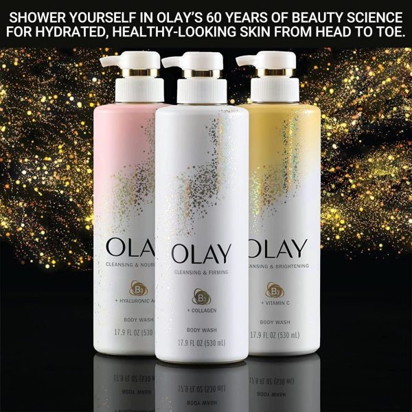Olay Body Wash Cleansing & Revitalizing for Women, Advanced Formula with - Image 6