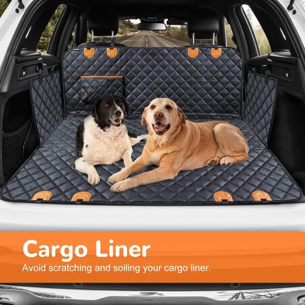URPOWER Dog Car Seat Cover for Pets 100% Waterproof Seat Cover Hammock 600D - Image 5