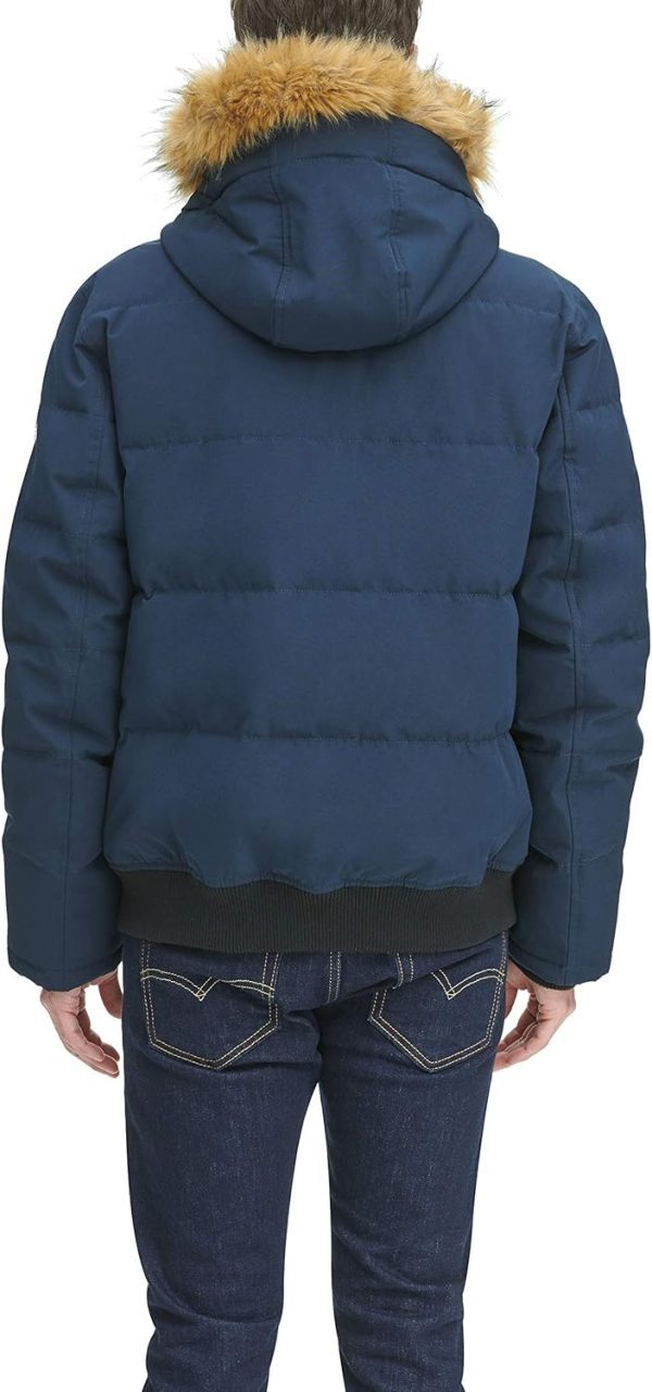 Tommy Hilfiger Men's Arctic Cloth Quilted Snorkel Bomber Jacket - Image 2