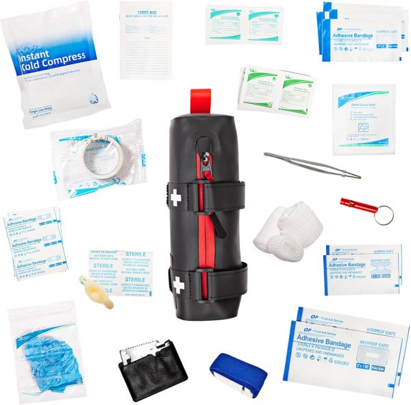 Bike First Aid Kit for Cyclist's, Compact Waterproof Case, Attaches to Bike - Image 5