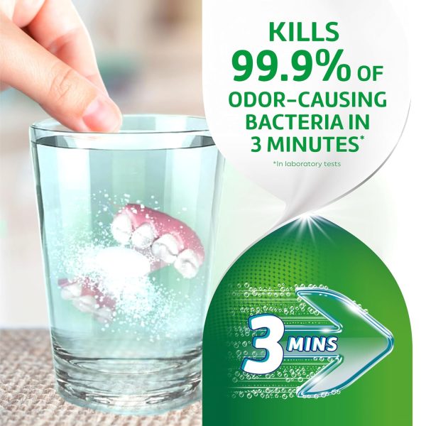Polident 3 Minute Denture Cleanser Tablets - 120 Count - Image 2