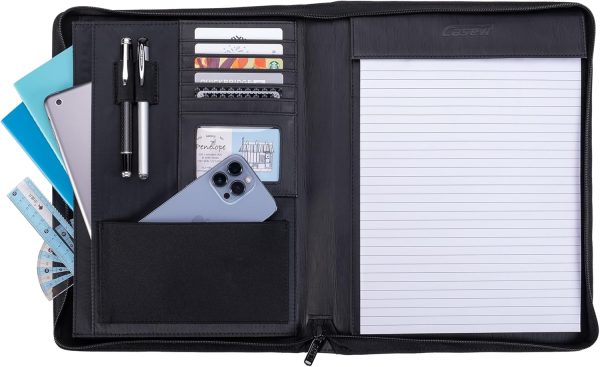 Case it The Supreme PADFOLIO Case-it Zippered Business Meeting Padfolio - Image 4