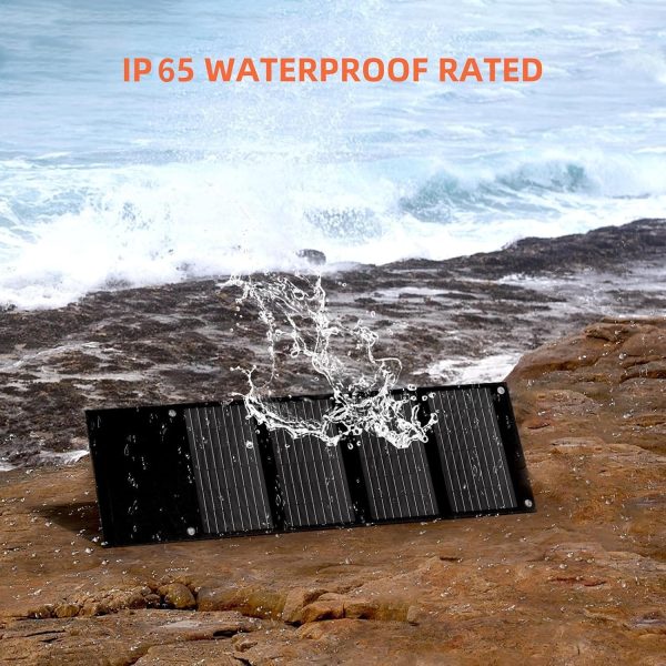 30W Solar Charger, Portable SunPower Solar Panels for Camping Essentials & - Image 5