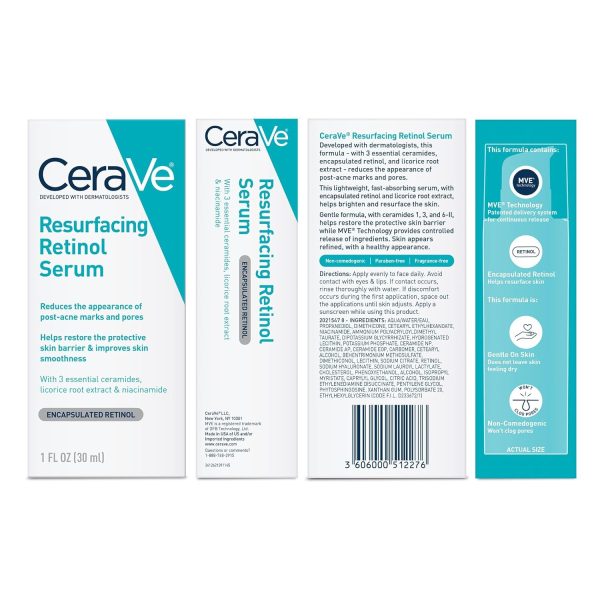 CeraVe Resurfacing Retinol Serum For Post Acne Marks, Formulated With - Image 8