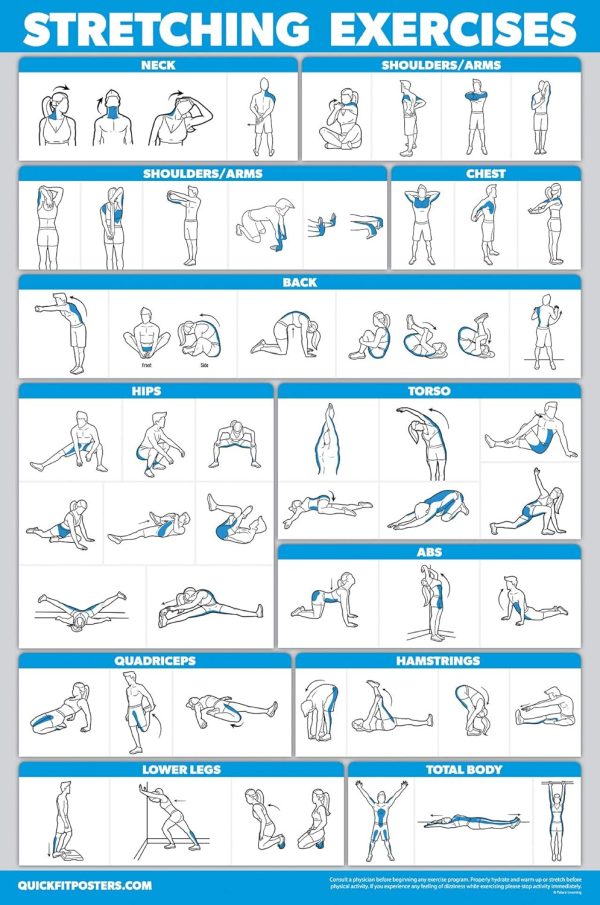 QuickFit 3 Pack - Dumbbell Workouts + Bodyweight Exercises + Stretching - Image 4
