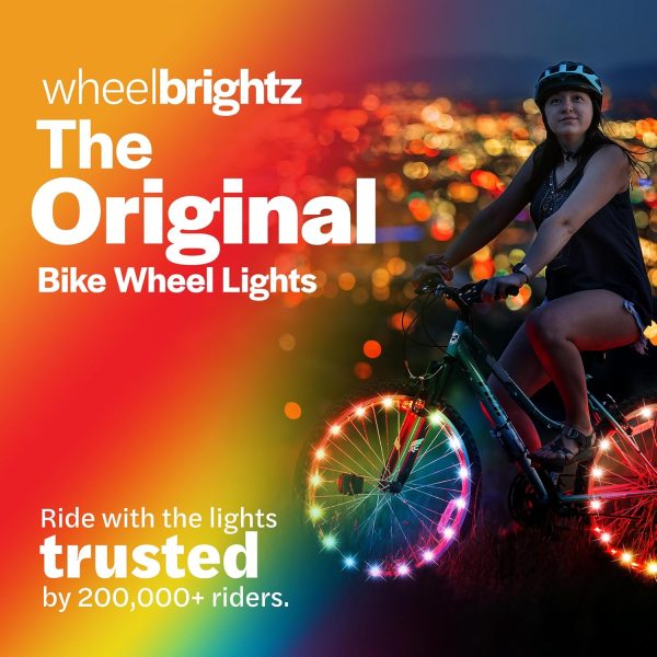 Brightz WheelBrightz LED Bike Wheel Lights - 2024 Edition with Superior - Image 2