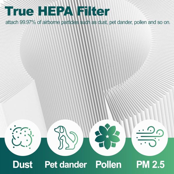 Vista 200 HEPA Air Purifier Filter Replacement, Compatible with LEVOIT - Image 4