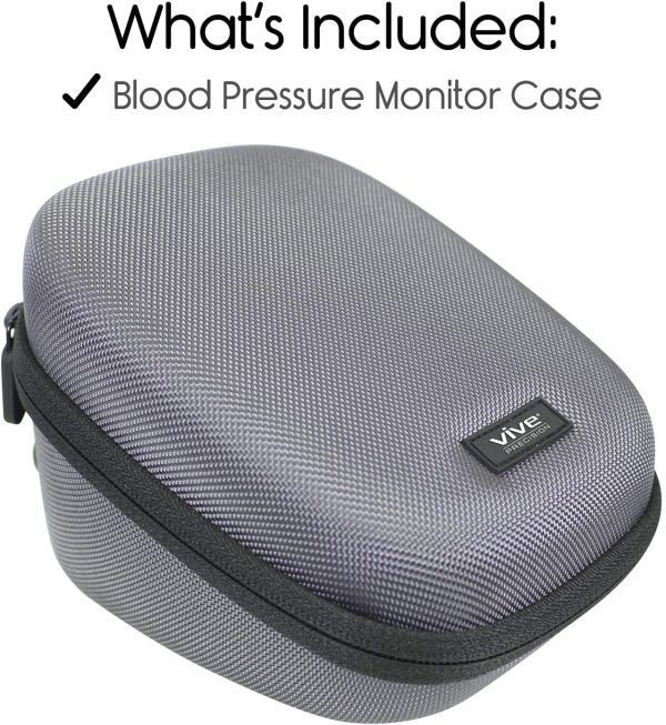 Blood Pressure Monitor Case - Hard Carrying Medical Travel Storage Bag - - Image 8