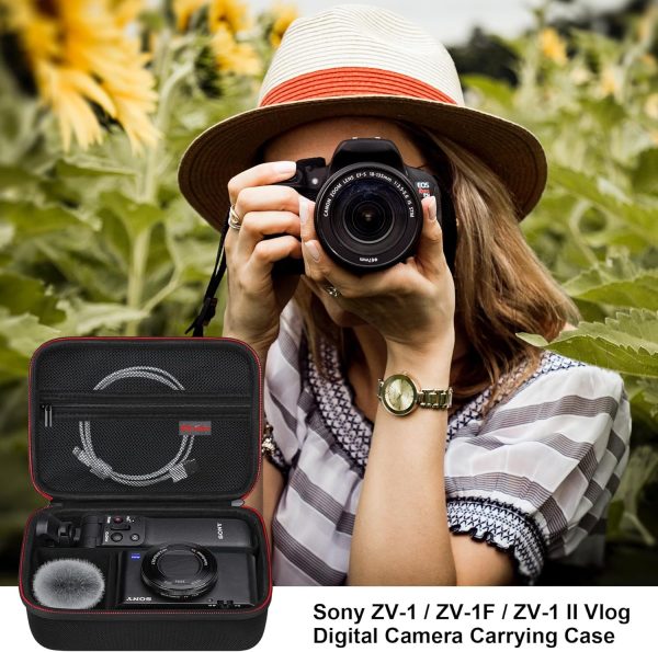 Elonbo Carrying Case for Sony ZV-1 / ZV-1F / ZV-1 II Vlog Digital Camera, - Image 7