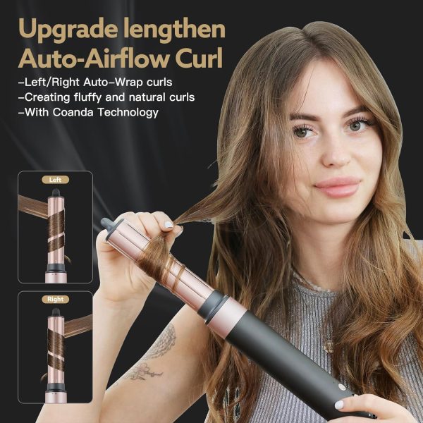 Curling Iron Hair Dryer: Auto Wrap Curling Wand 1 1/4 Inch Automatic Hair - Image 3