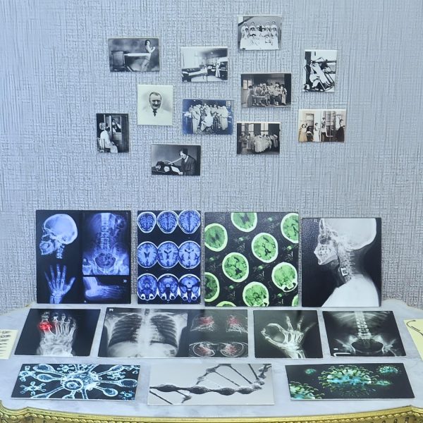 57 Pcs 1/6 Scale Miniature Vintage Medical Posters - Realistic Mini Things - Image 2