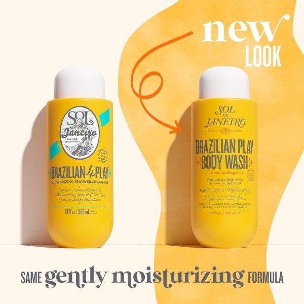 SOL DE JANEIRO Brazilian Play Moisturizing Shower Cream Gel Body Wash - Image 2