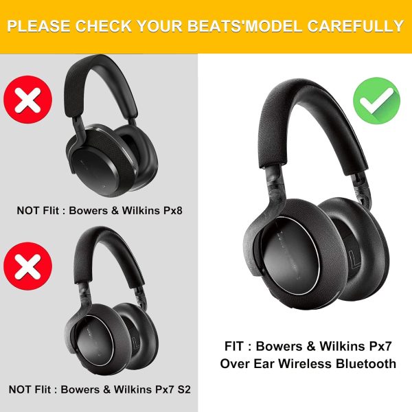 Px7 Earpads - defean Replacement Ear Pads Cover Cushions Compatible with - Image 2