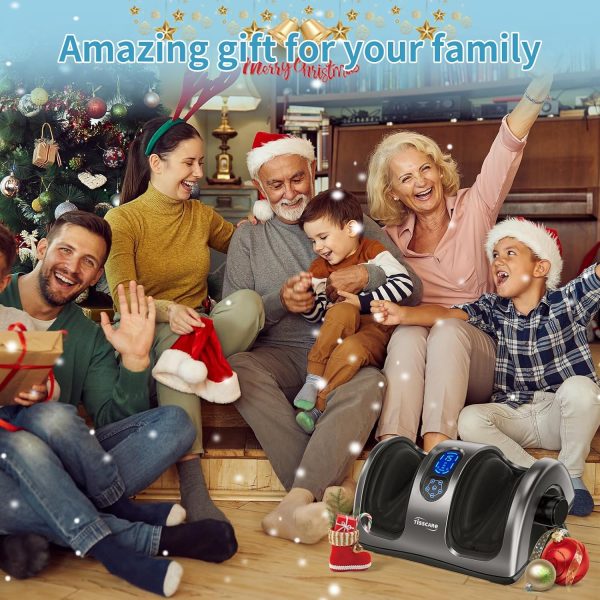 TISSCARE Shiatsu Foot Massager with Heat: Foot Massager Machine for - Image 8