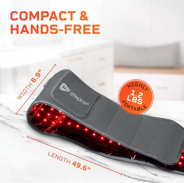 Lifepro Red Light Therapy Belt - Near Infrared Light Therapy & Red Light - Image 6