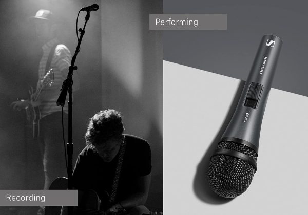 SENNHEISER E825-S Handheld Cardiod Dynamic Microphone with On/Off Switch - Image 2