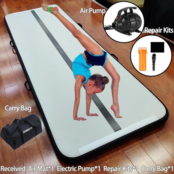 DOBESTS Inflatable Gymnastic Mat Air Track Tumbling Mat 6.6ft 10ft 13ft - Image 5