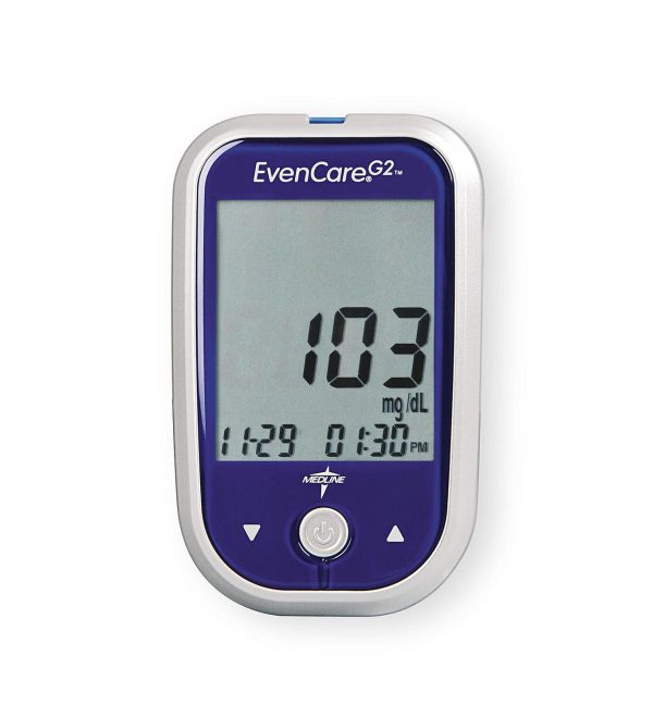 Medline EvenCare G2 Blood Glucose Monitoring Meter, Self-Testing Diabetic - Image 5