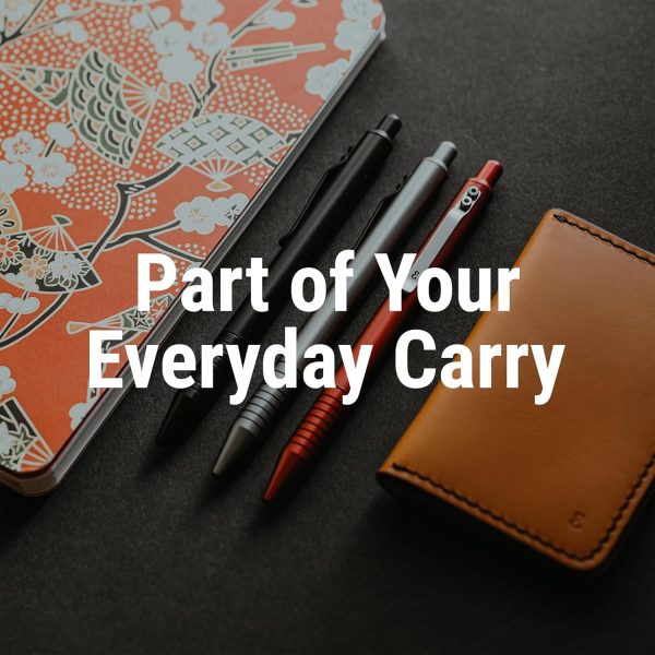 Everyman Grafton Pen, EDC Pen with Premium Gel Ink, Luxury Metal Writing, - Image 5