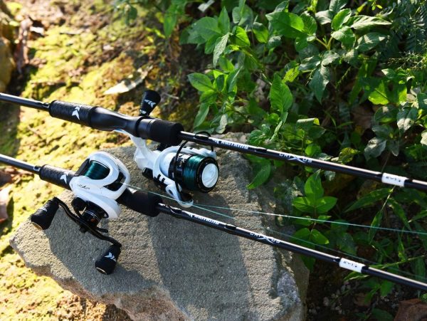 KastKing Crixus Fishing Rod and Reel Combo, Baitcasting Combo, IM6 Graphite - Image 6