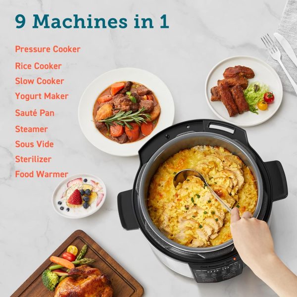COSORI Electric Pressure Cooker 6 qt, 9-in-1 Instant Multi Cooker with - Image 3