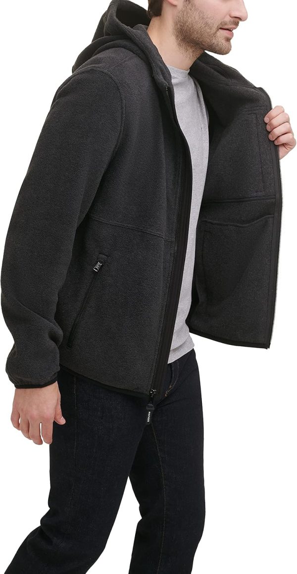 Tommy Hilfiger Men's Hooded Performance Fleece Jacket - Image 3