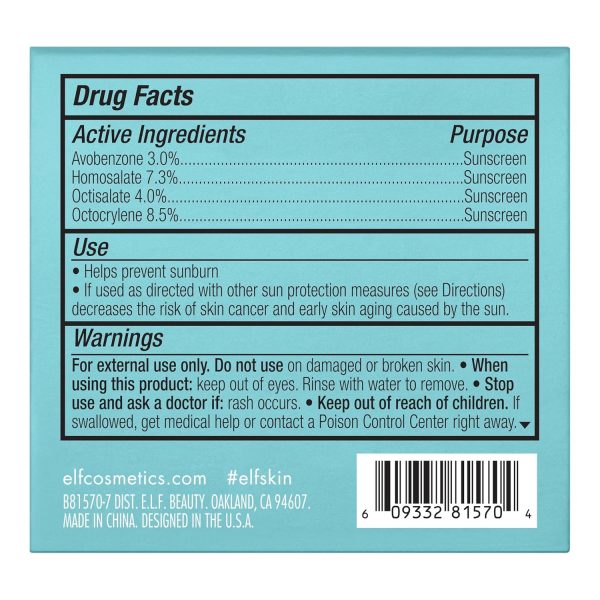 e.l.f. SKIN Holy Hydration! Face Cream - Broad Spectrum SPF 30 Sunscreen, - Image 6