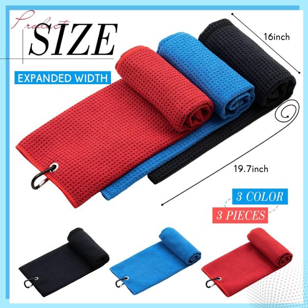 9 Pcs Golf Accessories Kit for Golf Bags Include Golf Towel Golf Club Brush - Image 2