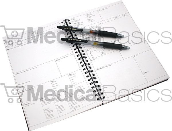 H&P notebook - Medical History and Physical notebook, 100 medical templates - Image 4