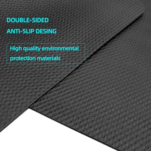 Exercise Equipment Mat - Treadmill Mat, Stationary Bike Mat, Exercise Mat, - Image 6