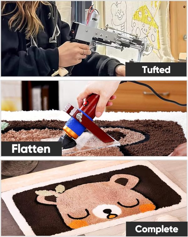 BESGEER Rug Tufting Gun with Carpet Trimmer Kit - - Image 2