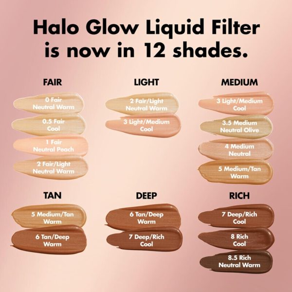 e.l.f. Halo Glow Liquid Filter, Complexion Booster For A Glowing, - Image 2