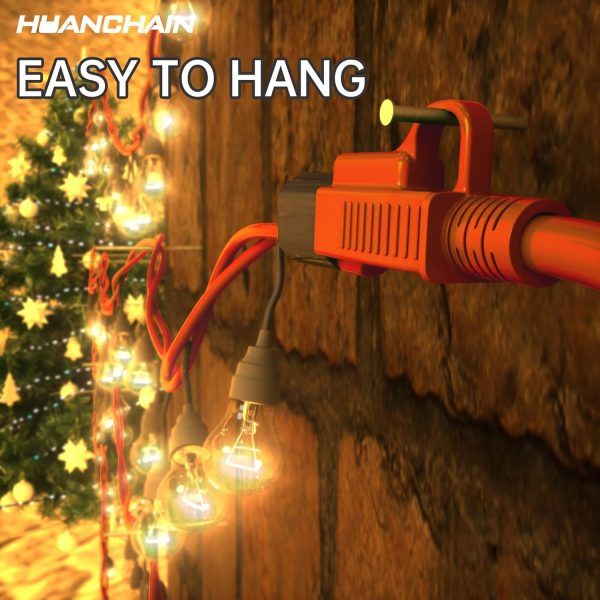 HUANCHAIN Indoor Outdoor Extension Cord 50 ft Waterproof, 16/3 Gauge - Image 4