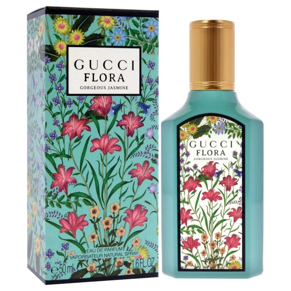 Gucci Flora Gorgeous Jasmine for Women - 1.6 oz EDP Spray - Image 3