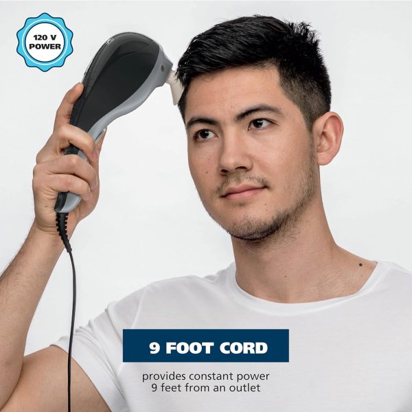 Wahl Soothing Vibration Corded Massager with 4 Attachment Heads, 2 Speed - Image 9