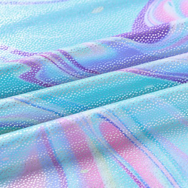 Gymnastics Leotards for Girls Tumbling Biketards with Shorts Toddler - Image 3