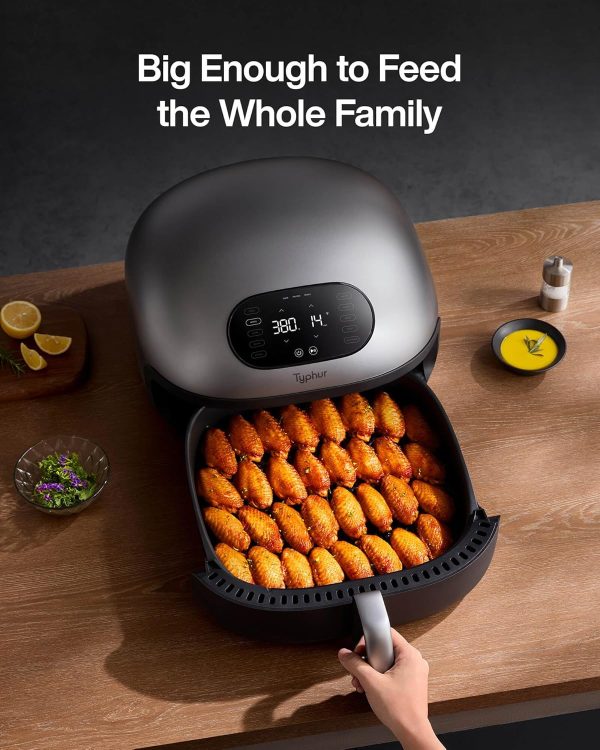 Dome Air Fryer, No.1 Cooking Speed Large Air Fryer with Superior Airflow, - Image 4