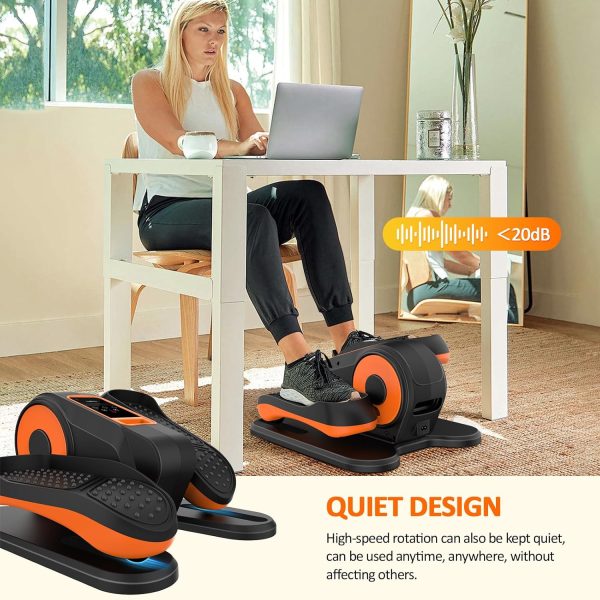 LapEasy Under Desk Elliptical Machine, Electric Ellipse Leg Exerciser for - Image 3