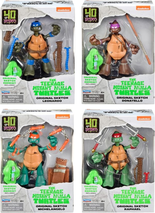 Teenage Mutant Ninja Turtles: Original Sketch Collector Figure with Comic - Image 5