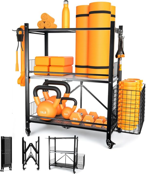 London & Byrd - Assemble in Minutes - Home Gym Storage Rack. Steel - Image 7